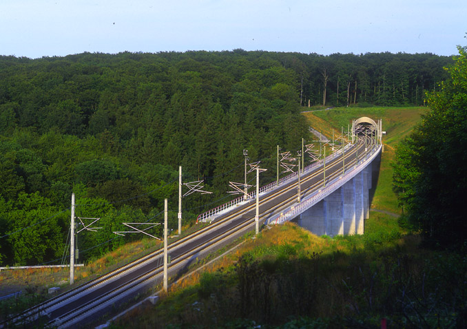 Brückenbau Eisenbahnbrücke